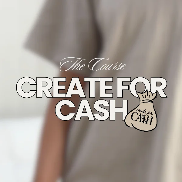Create For Cash
